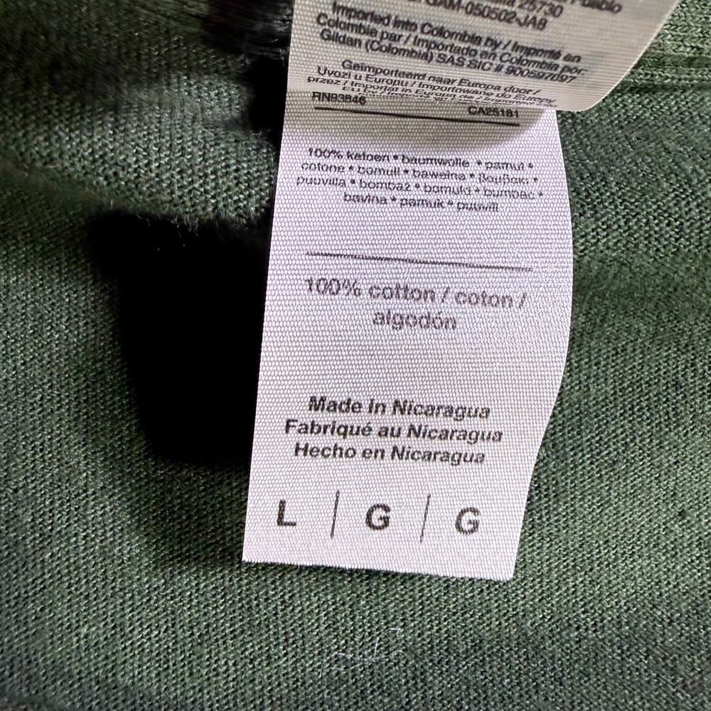 Gildan Mens Forest Green Dachshund Pumpkin Halloween Graphic T-Shirt Large - Picture 6 of 8